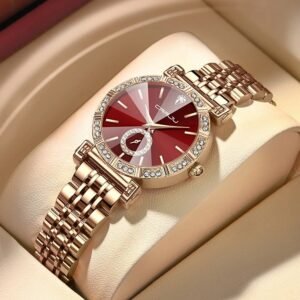 CRRJU Brand Luxury Fashion Original Ladies Watch Waterproof Ladies Watch